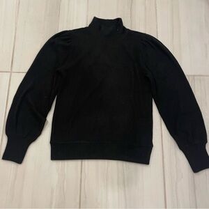 Jcrew ribbed puff sleeve sweater